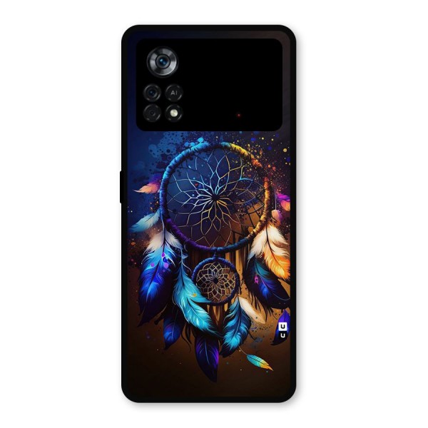 Dream Feather Metal Back Case for Poco X4 Pro 5G