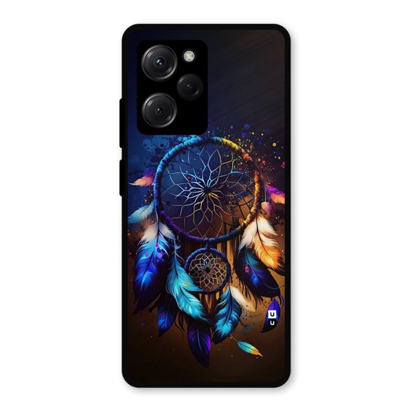 Dream Feather Metal Back Case for Poco X5 Pro