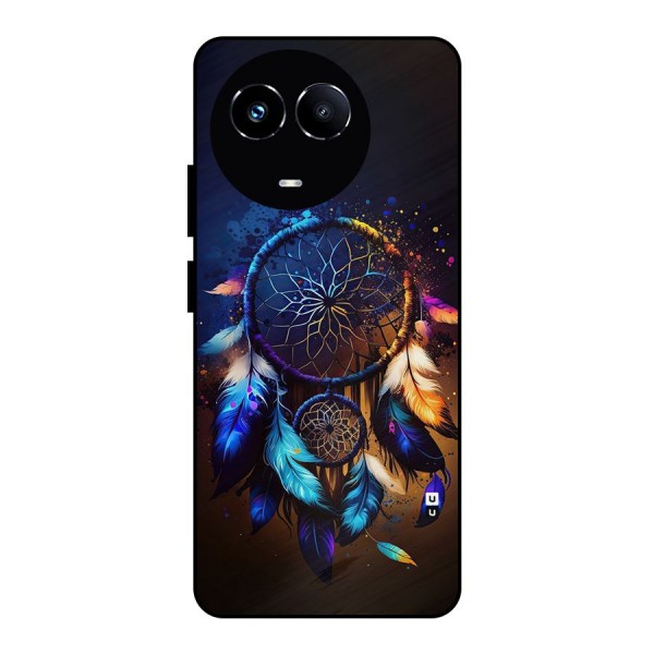 Dream Feather Metal Back Case for Realme 11 5G