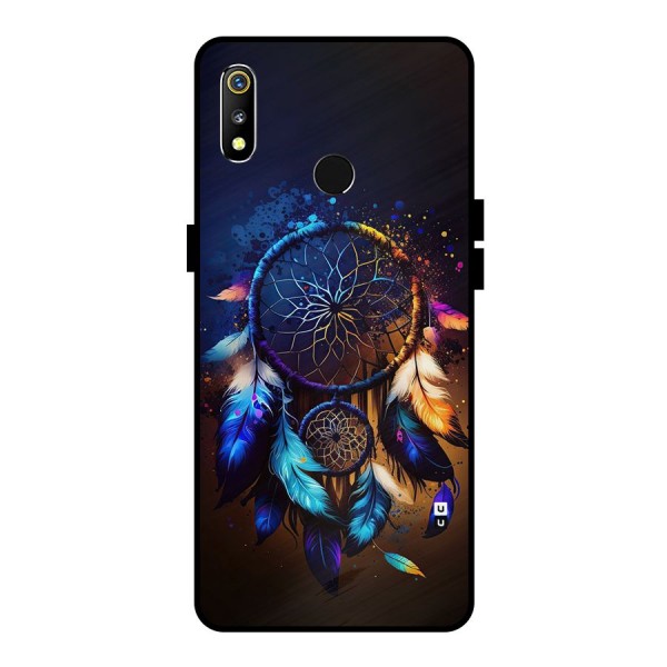 Dream Feather Metal Back Case for Realme 3