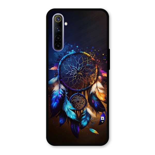 Dream Feather Metal Back Case for Realme 6