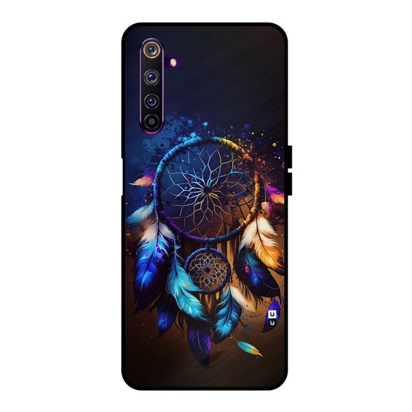 Dream Feather Metal Back Case for Realme 6 Pro