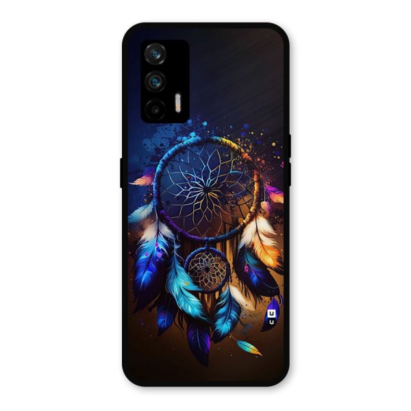 Dream Feather Metal Back Case for Realme GT 5G