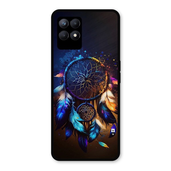 Dream Feather Metal Back Case for Realme Narzo 50