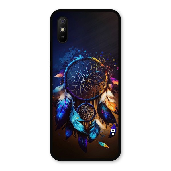 Dream Feather Metal Back Case for Redmi 9i