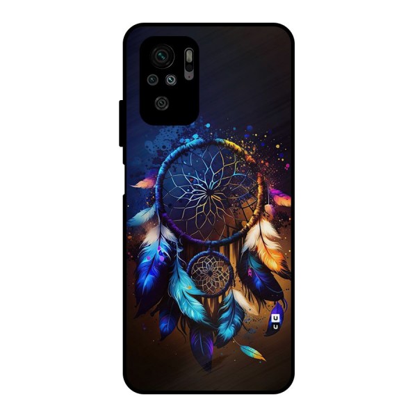 Dream Feather Metal Back Case for Redmi Note 10