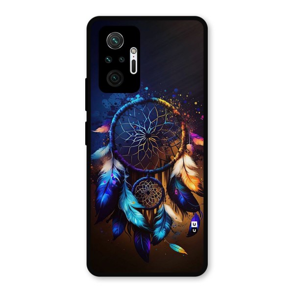 Dream Feather Metal Back Case for Redmi Note 10 Pro