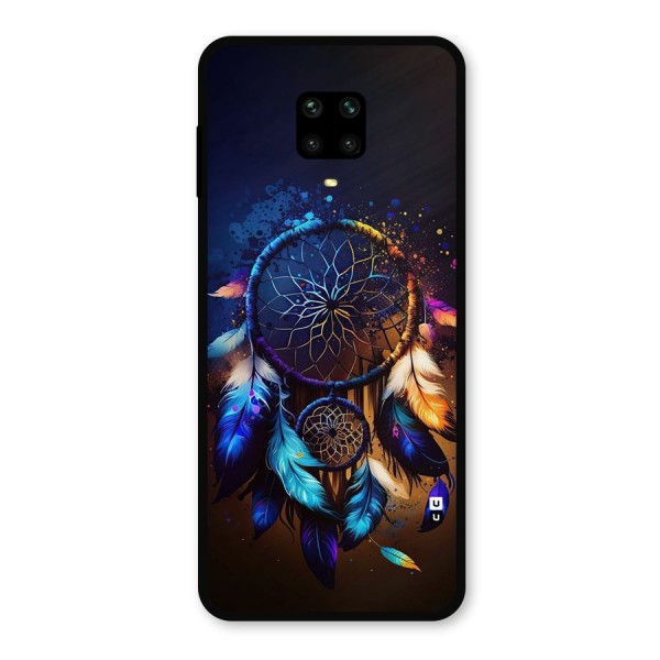 Dream Feather Metal Back Case for Redmi Note 9 Pro