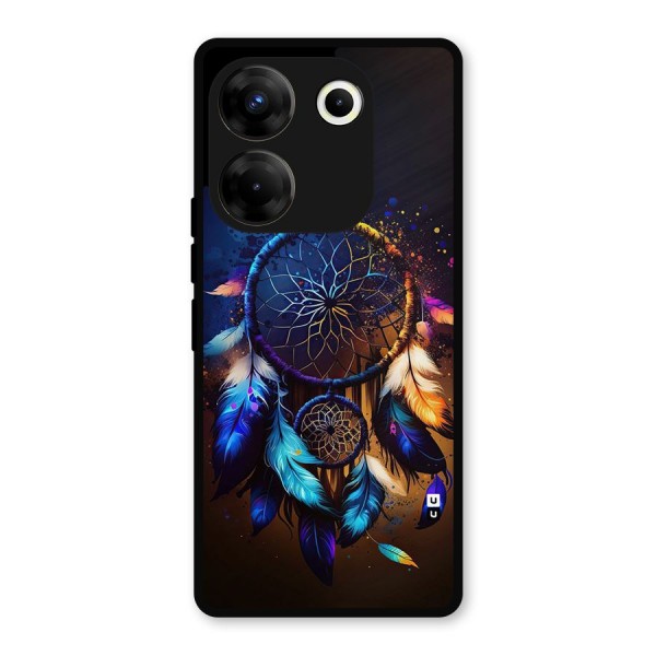 Dream Feather Metal Back Case for Tecno Camon 20 Pro