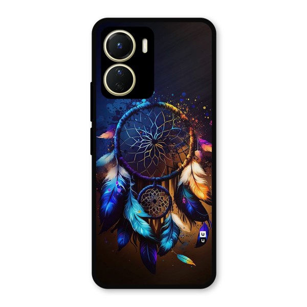 Dream Feather Metal Back Case for Vivo Y16