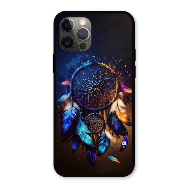 Dream Feather Metal Back Case for iPhone 12 Pro