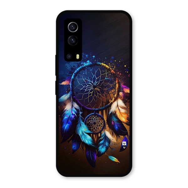 Dream Feather Metal Back Case for iQOO Z3