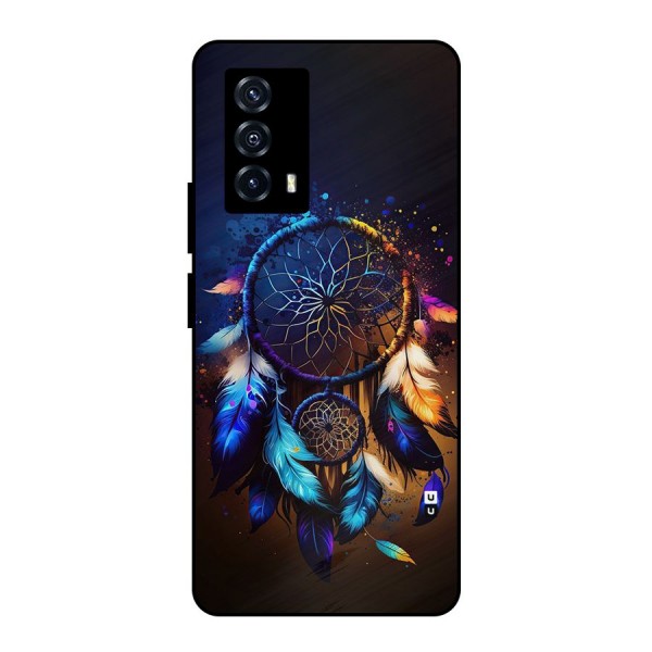 Dream Feather Metal Back Case for iQOO Z5