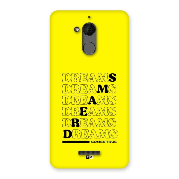 Dreams Comes True Back Case for Coolpad Note 5