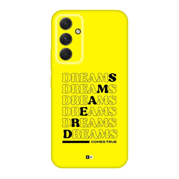 Dreams Comes True Back Case for Galaxy A54