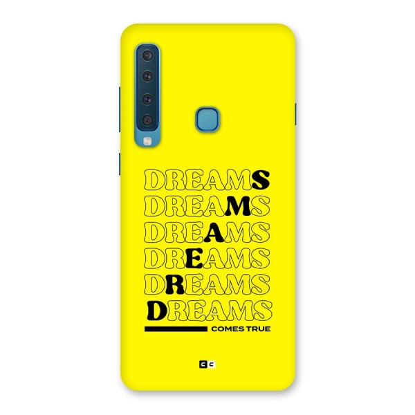 Dreams Comes True Back Case for Galaxy A9 (2018)