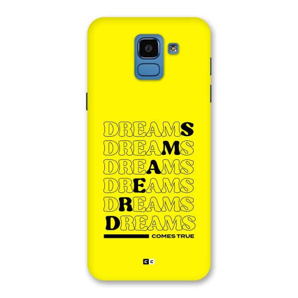 Dreams Comes True Back Case for Galaxy On6