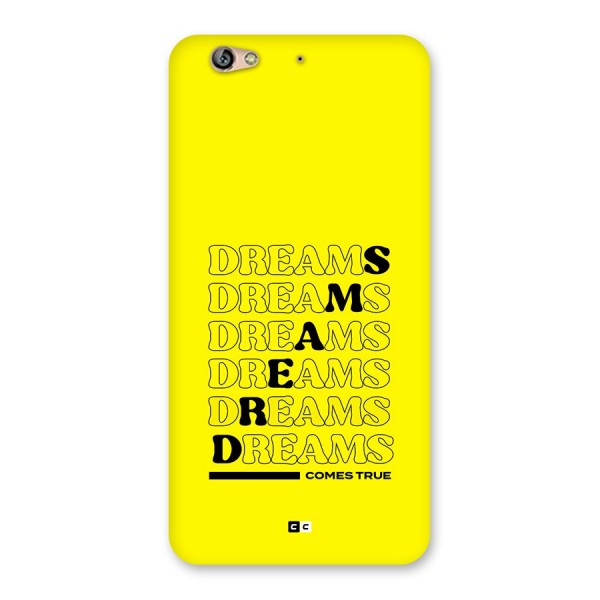 Dreams Comes True Back Case for Gionee S6