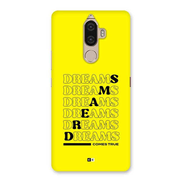 Dreams Comes True Back Case for Lenovo K8 Note