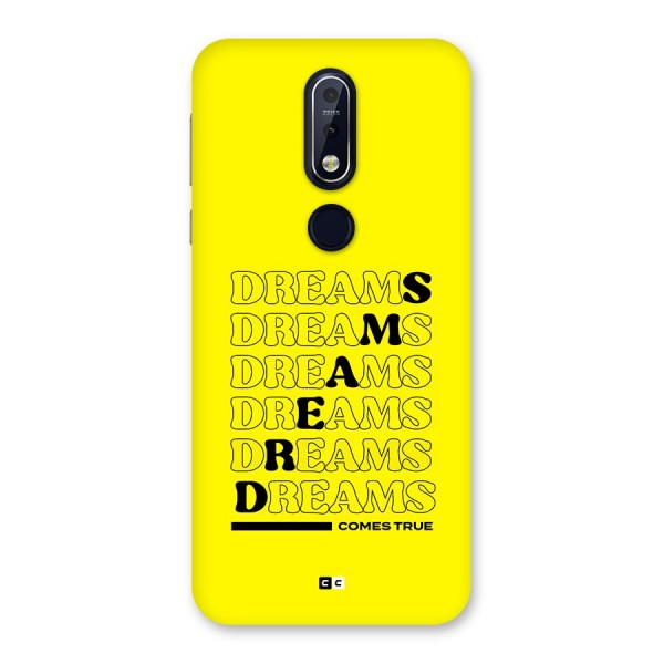 Dreams Comes True Back Case for Nokia 7.1