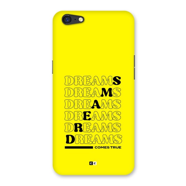 Dreams Comes True Back Case for Oppo A71