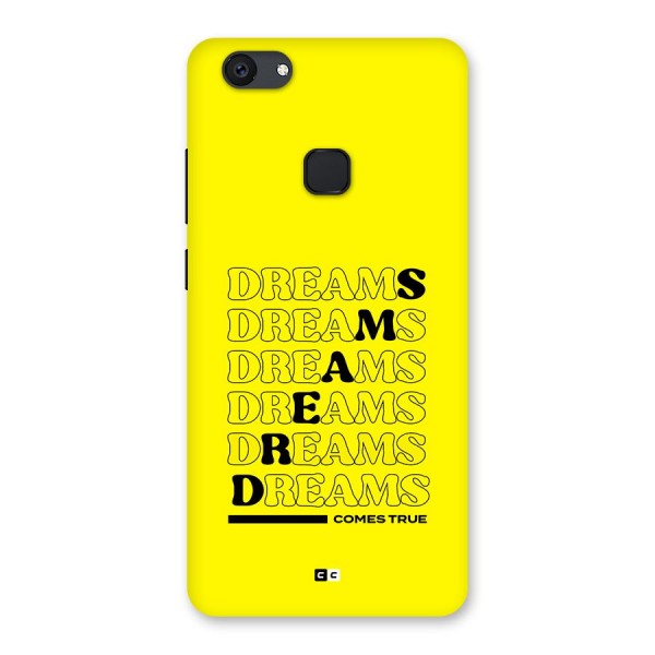 Dreams Comes True Back Case for Vivo V7 Plus