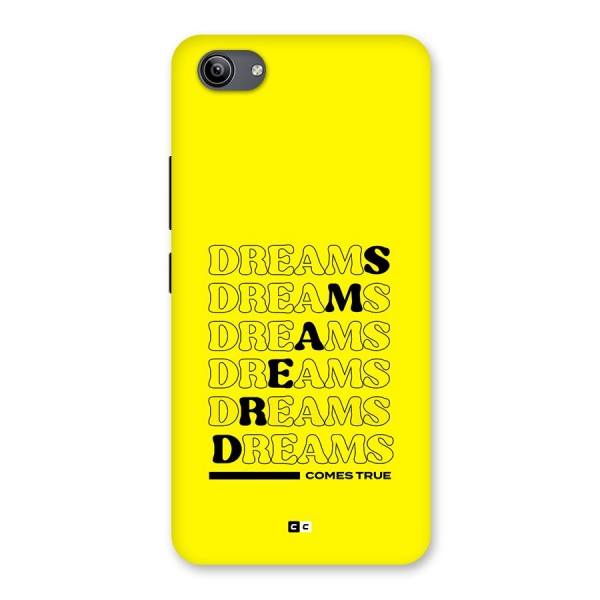 Dreams Comes True Back Case for Vivo Y81i