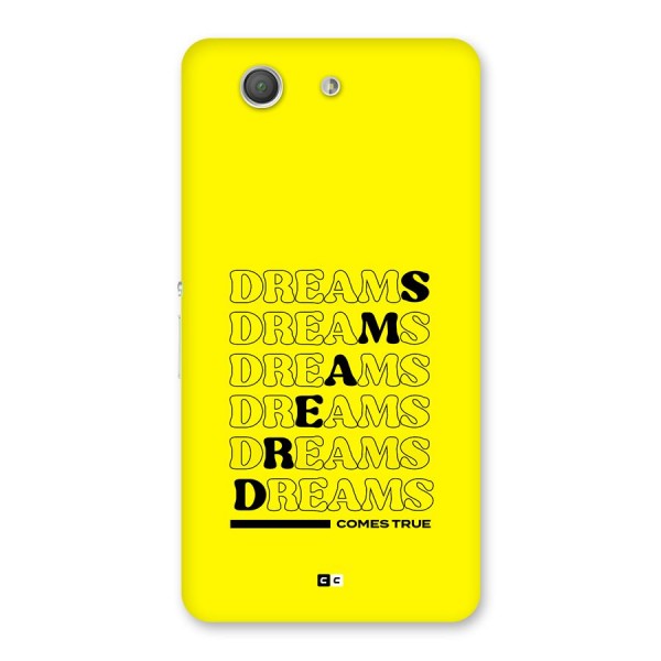 Dreams Comes True Back Case for Xperia Z3 Compact