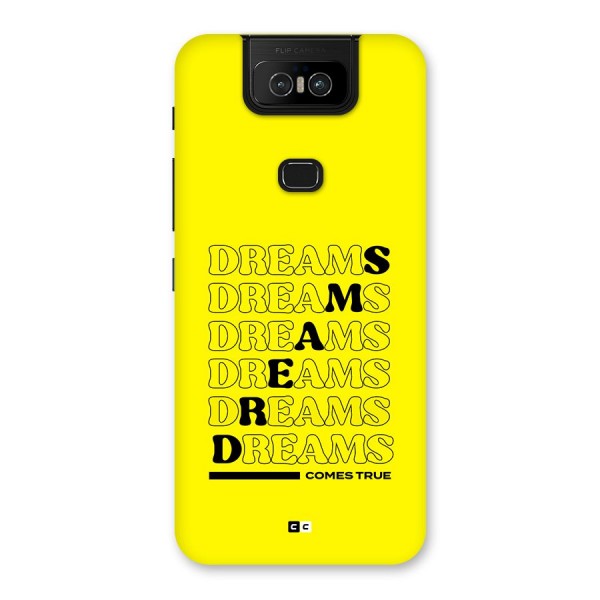 Dreams Comes True Back Case for Zenfone 6z