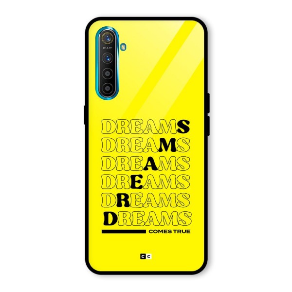 Dreams Comes True Glass Back Case for Realme X2