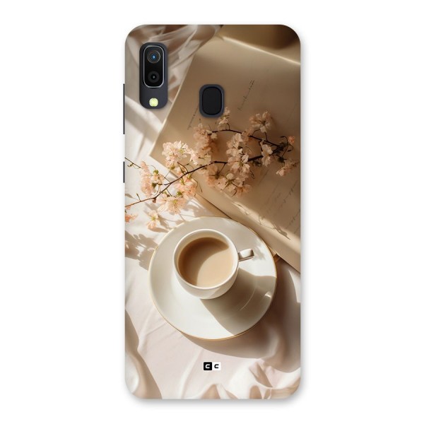 Early Morning Tea Back Case for Galaxy A30