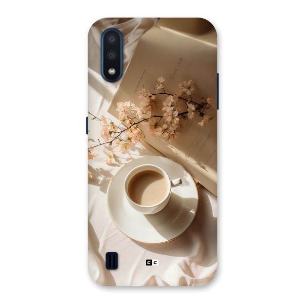 Early Morning Tea Back Case for Galaxy M01