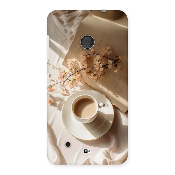 Early Morning Tea Back Case for Lumia 530