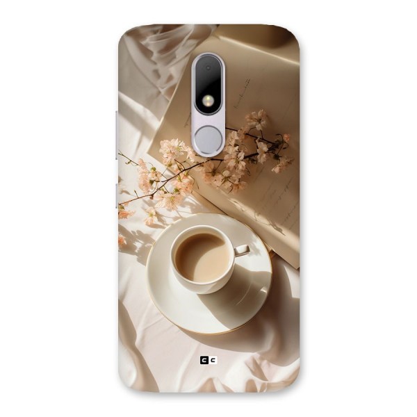 Early Morning Tea Back Case for Moto M