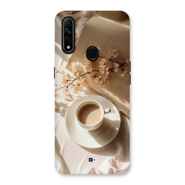 Early Morning Tea Back Case for Oppo A31