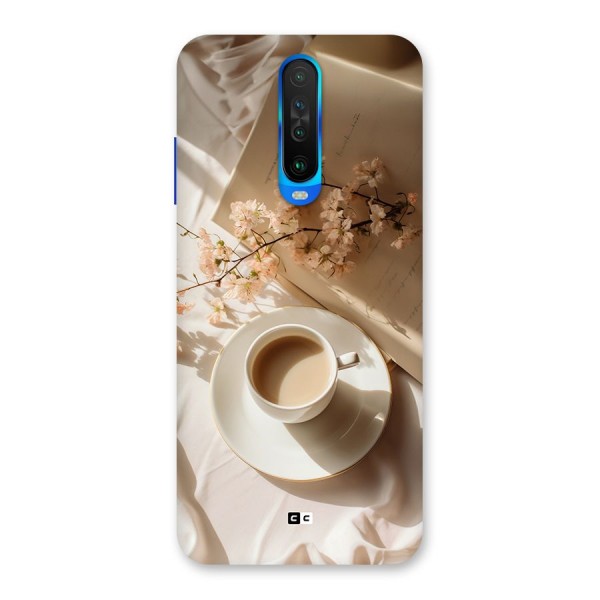 Early Morning Tea Back Case for Poco X2