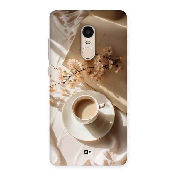 Early Morning Tea Back Case for Redmi Note 4