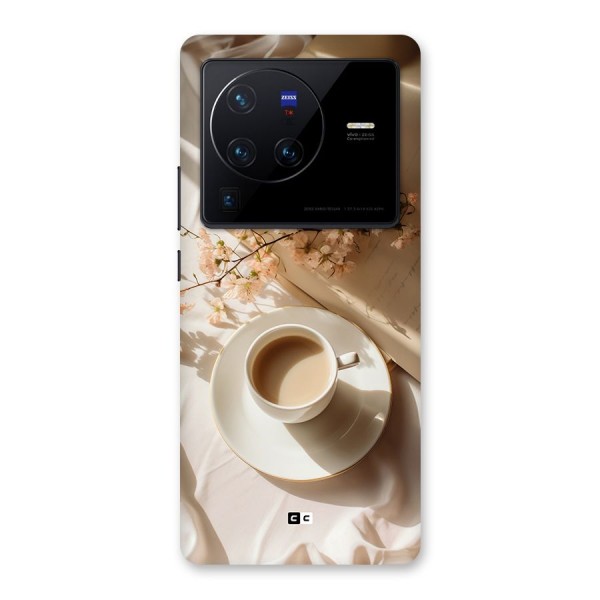 Early Morning Tea Back Case for Vivo X80 Pro