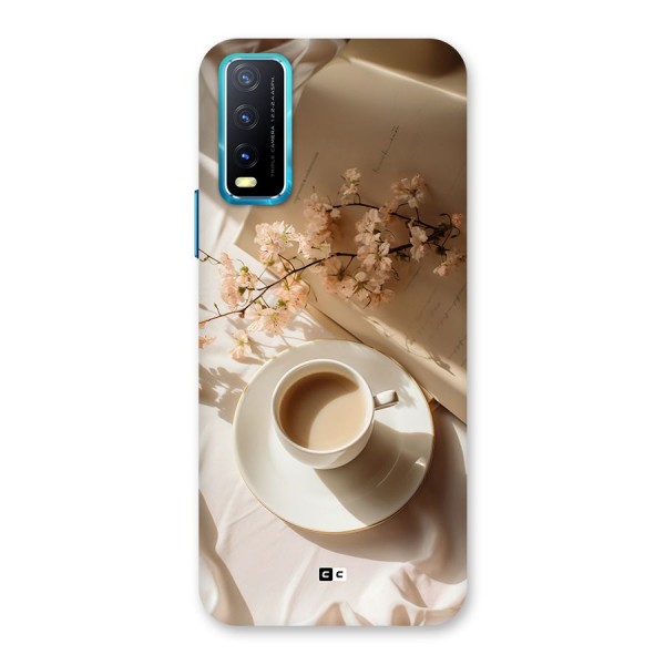 Early Morning Tea Back Case for Vivo Y12s