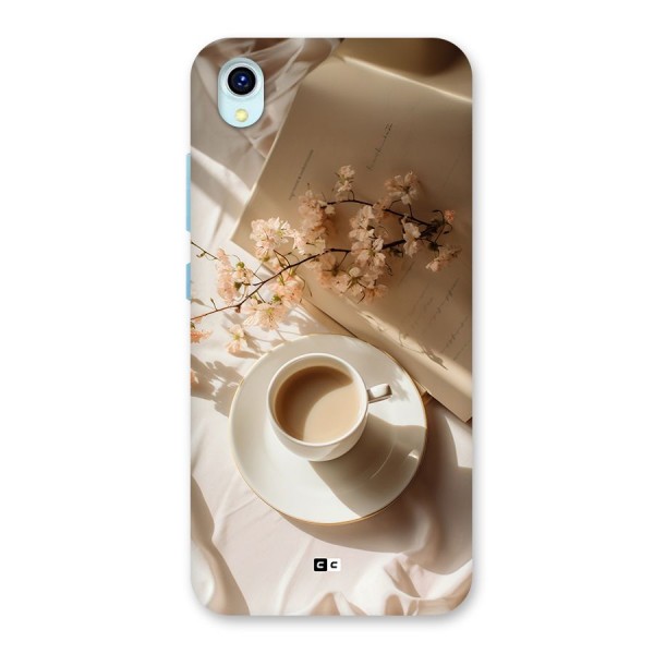 Early Morning Tea Back Case for Vivo Y1s