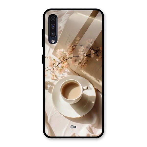 Early Morning Tea Glass Back Case for Galaxy A50s