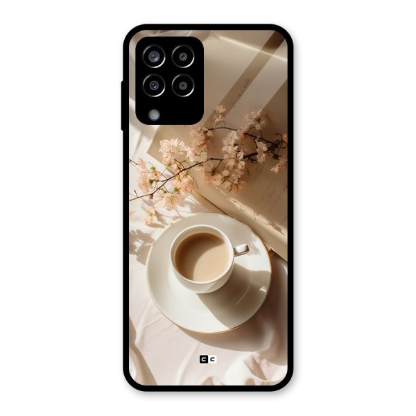 Early Morning Tea Glass Back Case for Galaxy M33