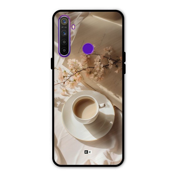 Early Morning Tea Glass Back Case for Realme 5s