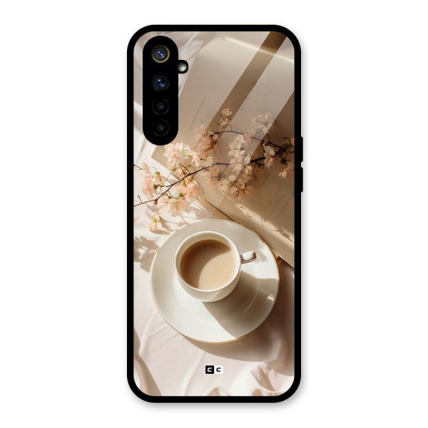 Early Morning Tea Glass Back Case for Realme 6