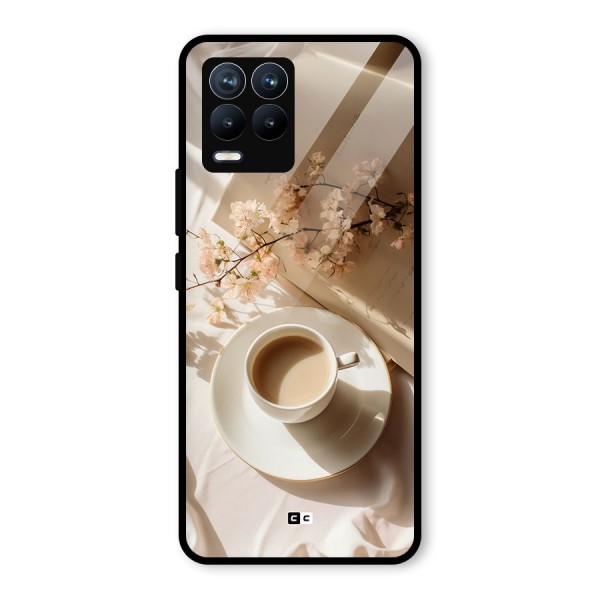 Early Morning Tea Glass Back Case for Realme 8