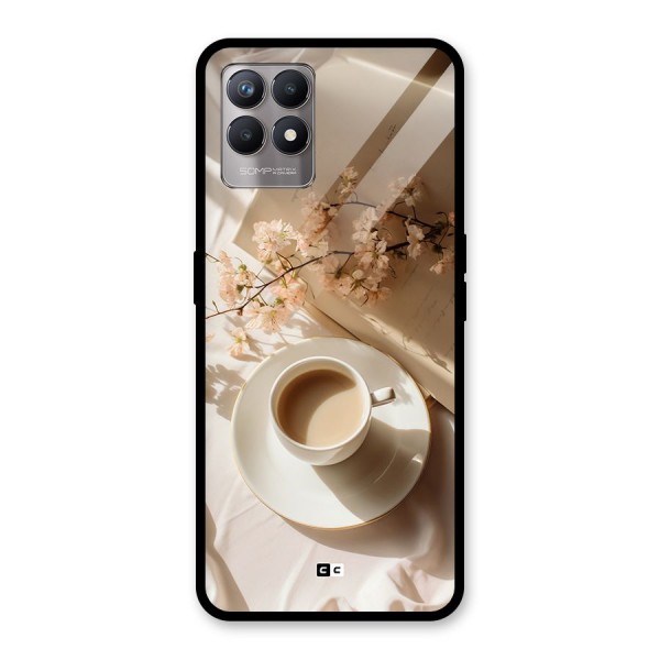 Early Morning Tea Glass Back Case for Realme 8i