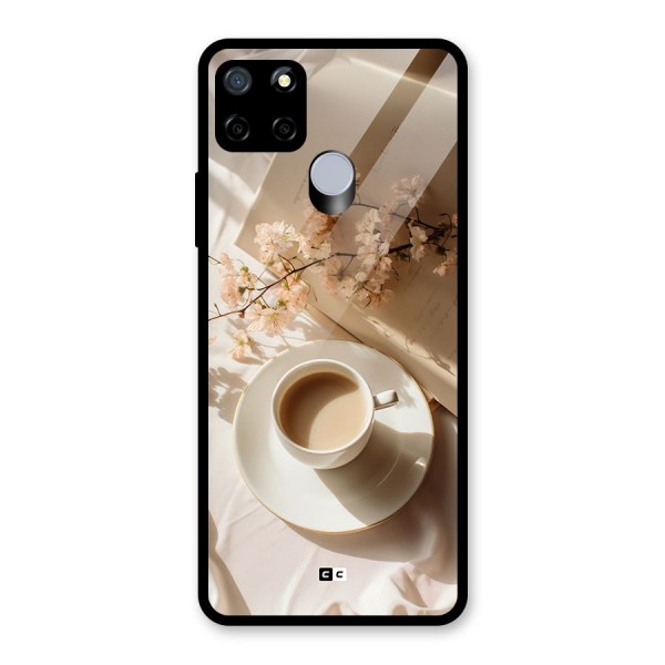 Early Morning Tea Glass Back Case for Realme C15