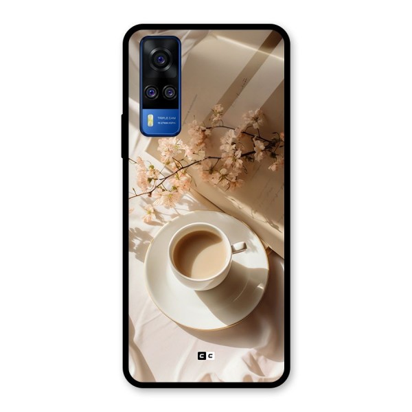 Early Morning Tea Glass Back Case for Vivo Y51