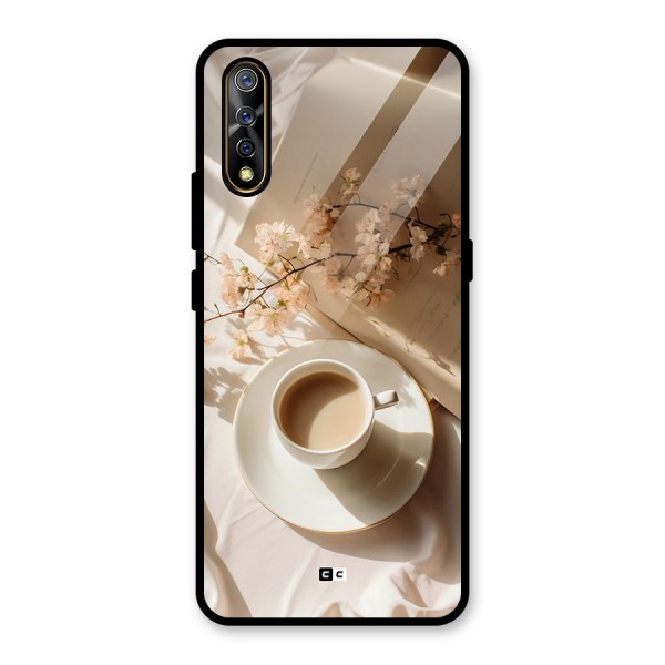 Early Morning Tea Glass Back Case for Vivo Z1x