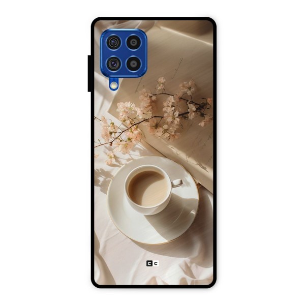 Early Morning Tea Metal Back Case for Galaxy F62